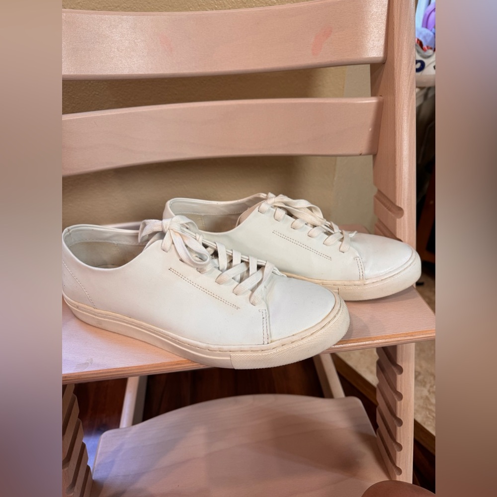 H&M men sneakers shoes, size 42, white